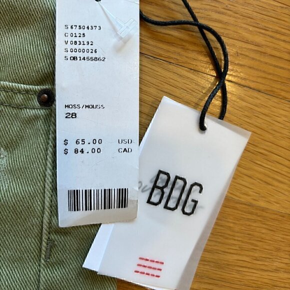 NWT Urban Outfitters | BDG Dropped Waist Distressed Destroy Denim Short - Picture 8 of 13